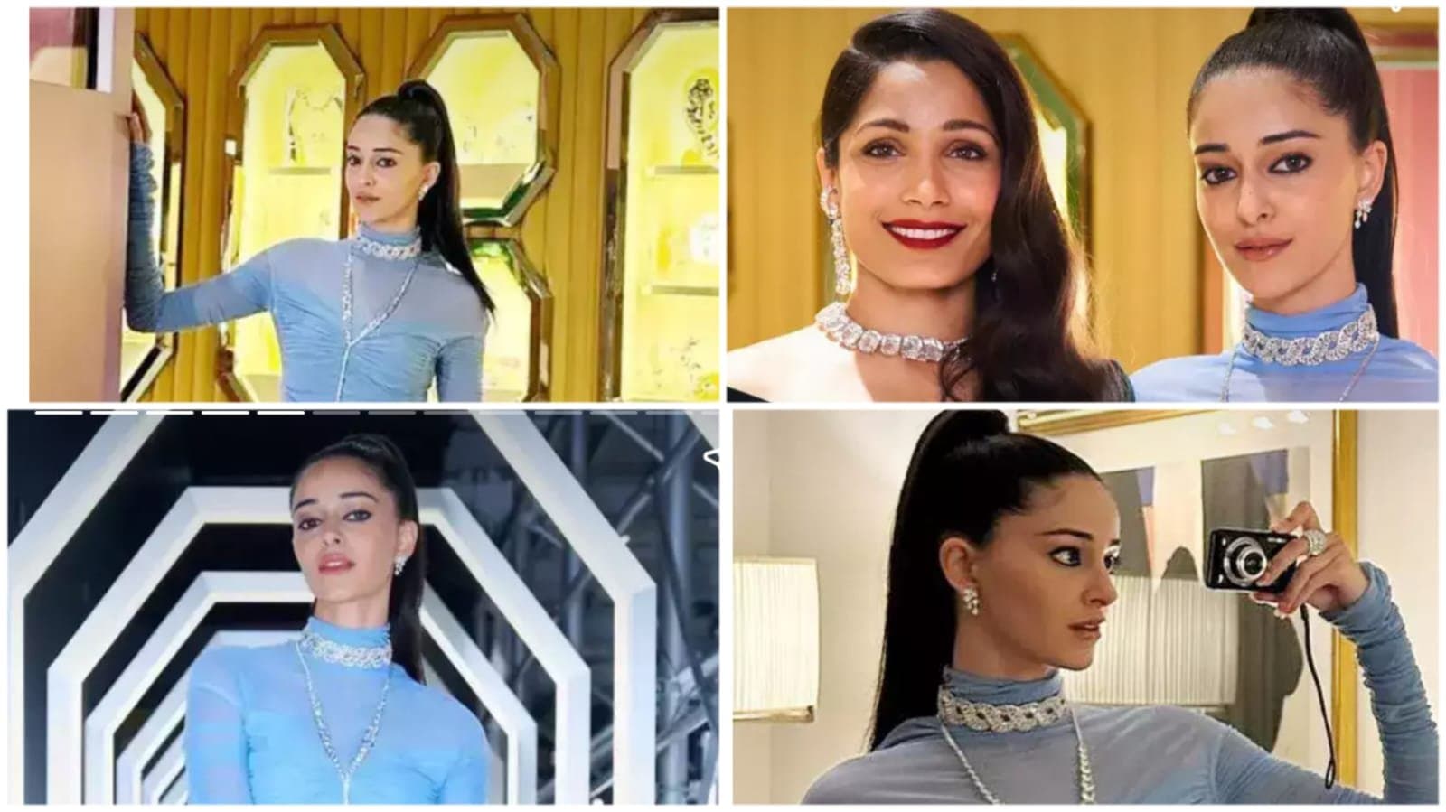Ananya Panday: আইস-ব্লু গাউন, তাতে হিরের দ্যুতি! জেন-জেড ফ্যাশনের নয়া সমীকরণ গড়লেন অনন্যা! 