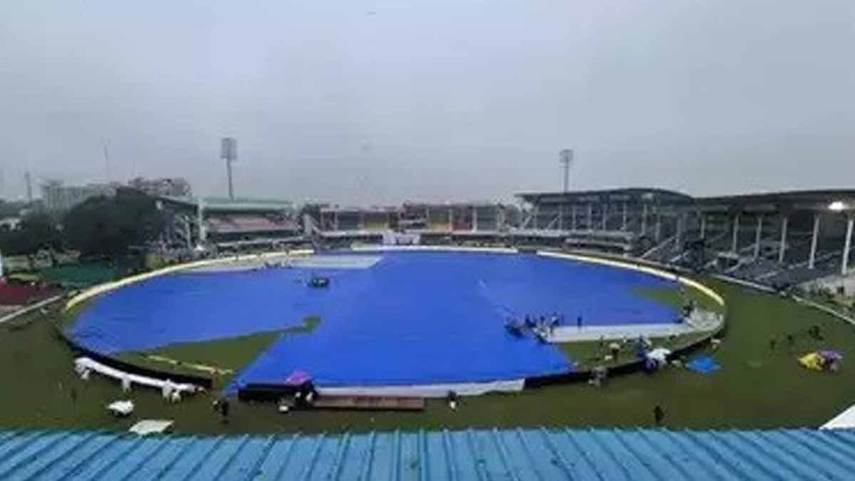 Rain washes out second day in kanpur without a ball being bowled spt 
