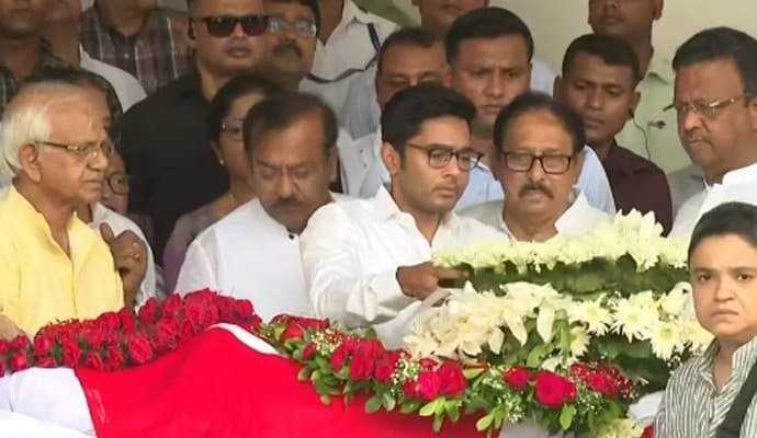 Late cpm leader, EX CM Buddhadeb Bhattacharya last journey gnr 