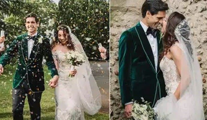 Sidhartha Mallya marries longtime fiancé Jasmine in UK, Lalit Modi spotted