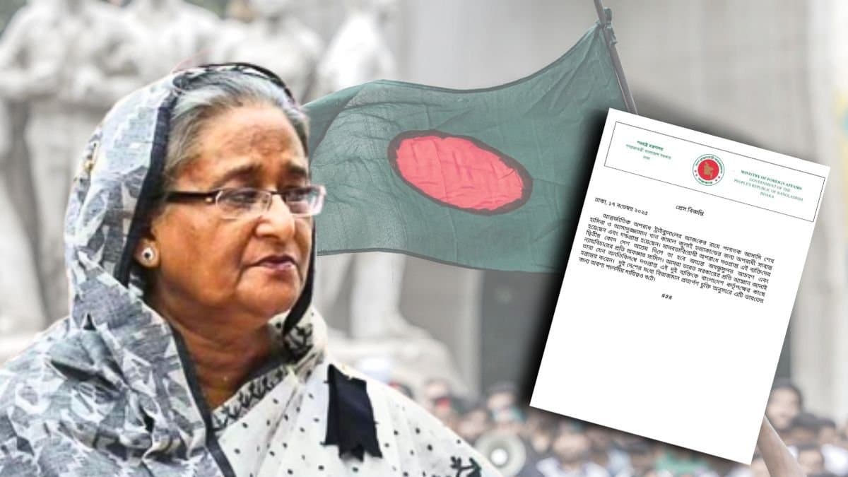 Sheikh Hasina verdict bangladesh government asks india to return Hasina