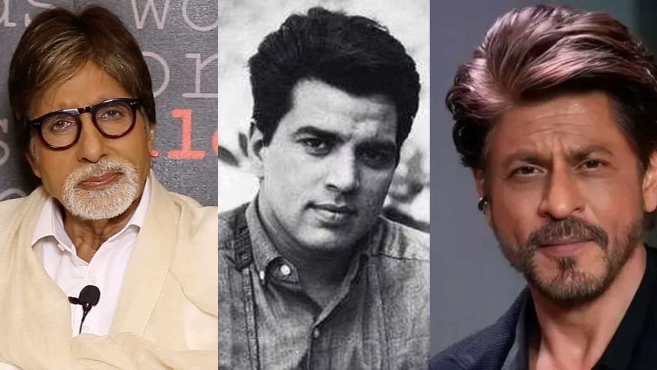 Amitabh Bachchan and Shah Rukh Khan share a heartfelt note as Dharmendra leaves for his heavenly abode