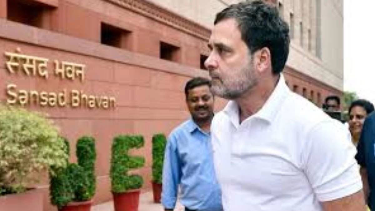 Rahul Gandhi was upset about not being able to deliver his speech.