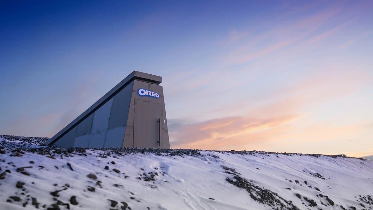 Oreo has it s own secret vault in Norway what s the purpose