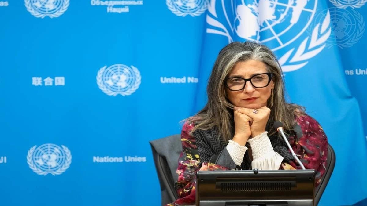 The United States imposes sanctions on human rights activist Francesca Albanese