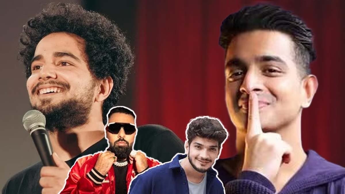 Rapper badshah and comedian Munawar faruqui extend support to samay raina but took fun dig on ranveer allahbadia ENT