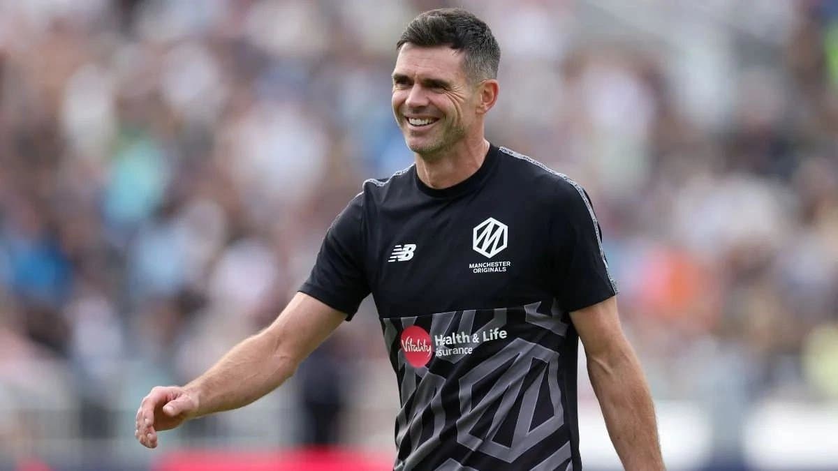 James Anderson makes franchise cricket debut at 43 