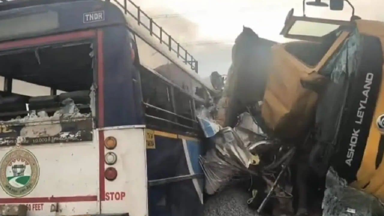 Telangana Accident Update: Family Loses 3 Daughters in bus crash