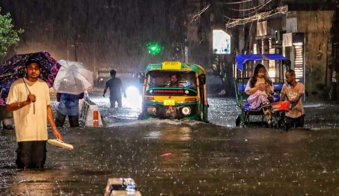 Delhi Records 378.5 MM Of Rainfall In August gnr 