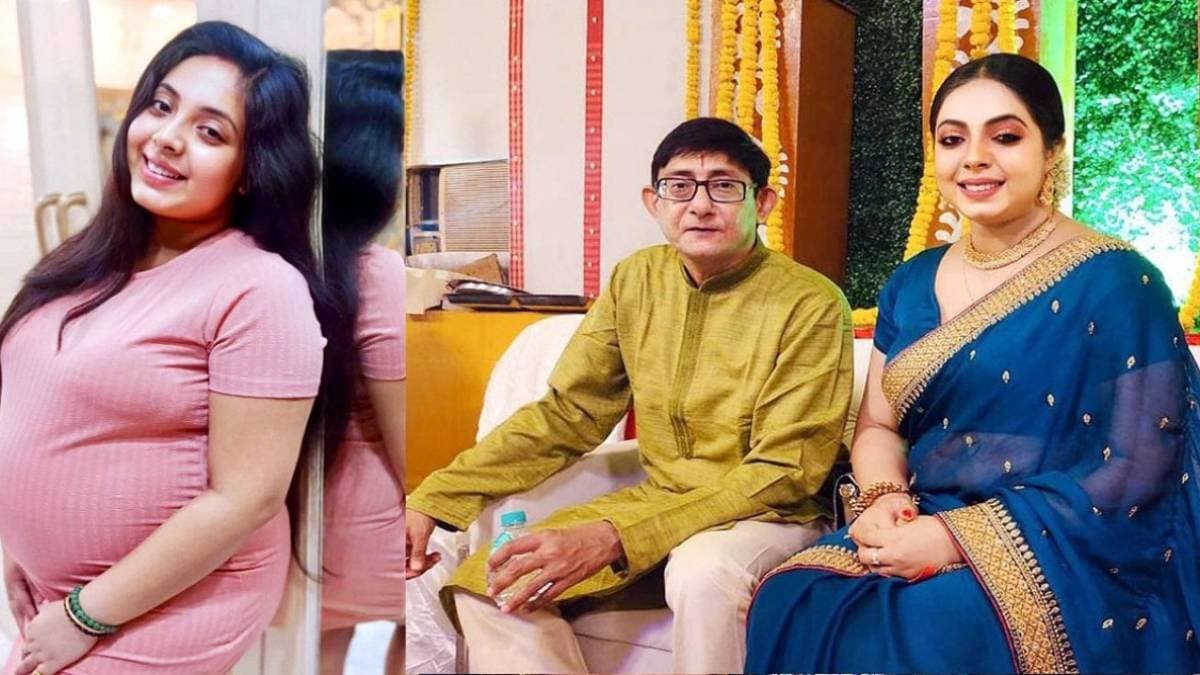 Actor Kanchan mullick s wife sreemoyee chattoraj shares her baby daughter photo ent