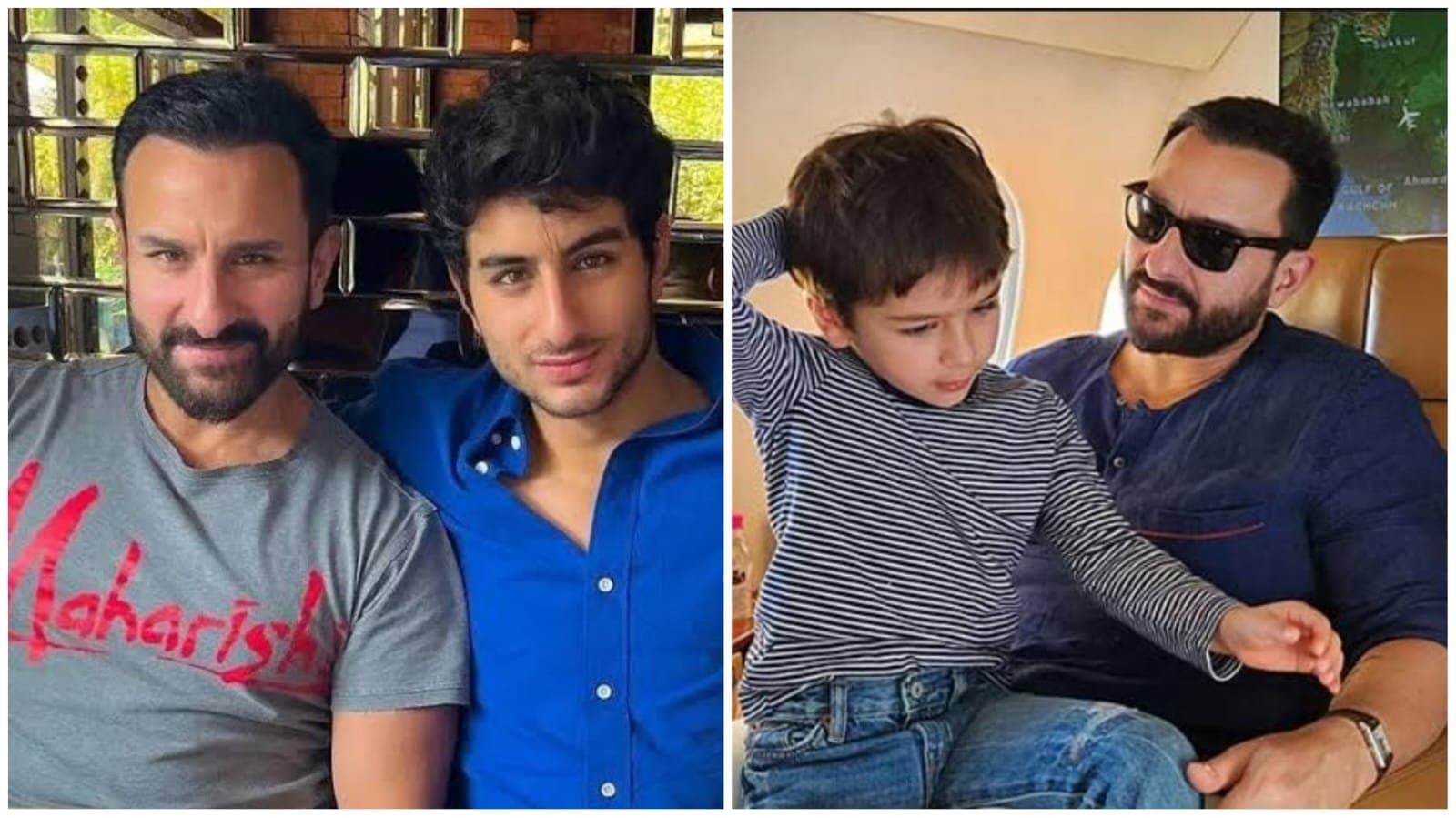 eight year old taimur accompanied father saif ali khan to hospital not ibrahim ent