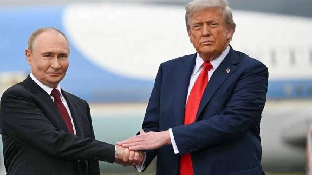 Trump and putin meeting at Alaska 