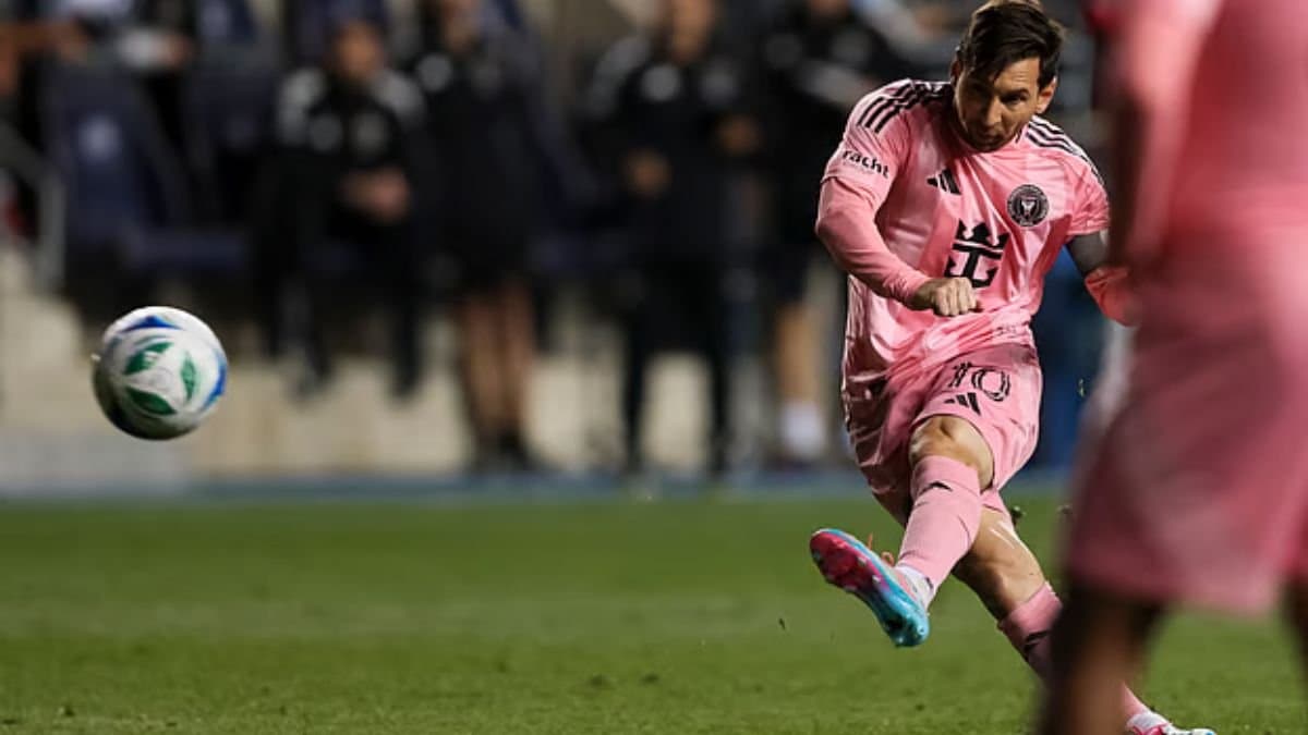 Lionel Messi scores from free kick as Inter Miami drew in MLS spt 