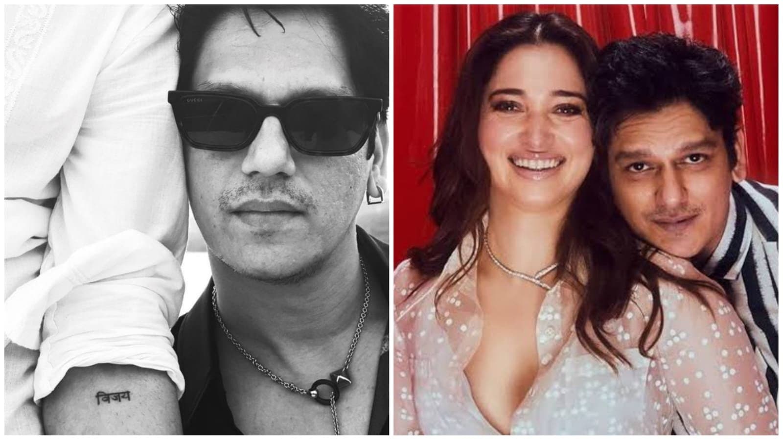 did tamannaah bhatia get a tattoo of boyfriend vijay varmas name pictures goes viral ent