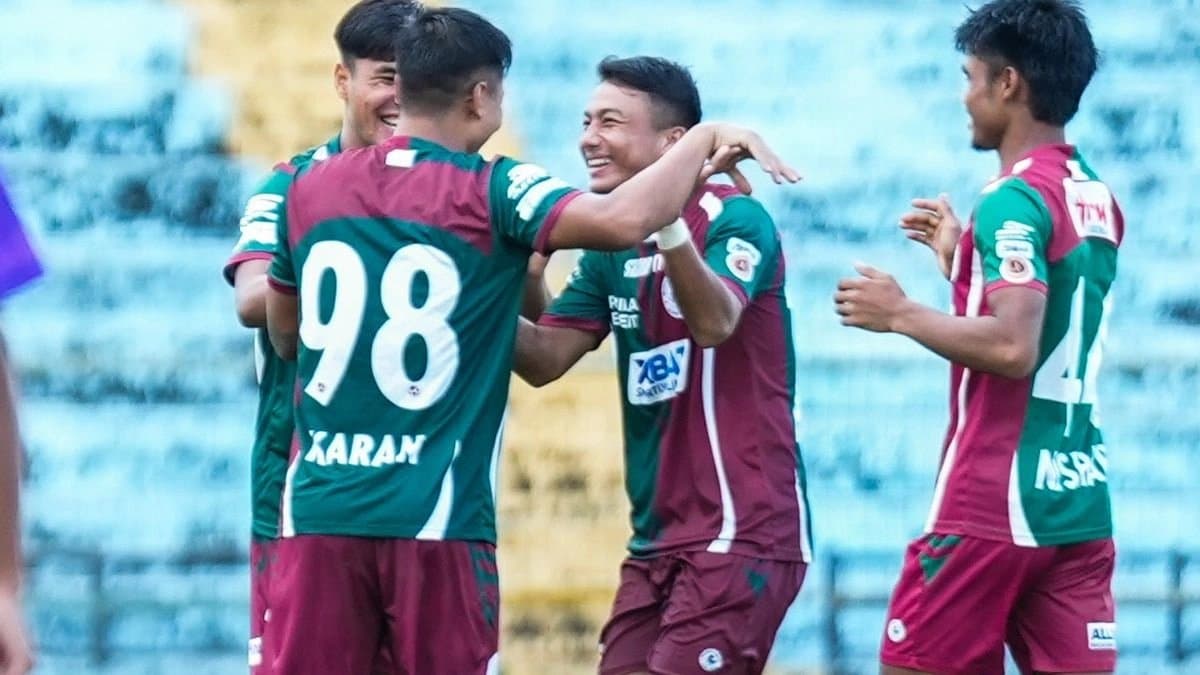 Mohun Bagan beats Pathachakra in CFL and Karan Rai scores hattrick