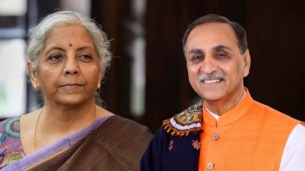 BJP has named Finance Minister Nirmala Sitharaman and ex-Gujarat Chief Minister Vijay Rupani as the designated 'observers'  in maharashtra gnr 