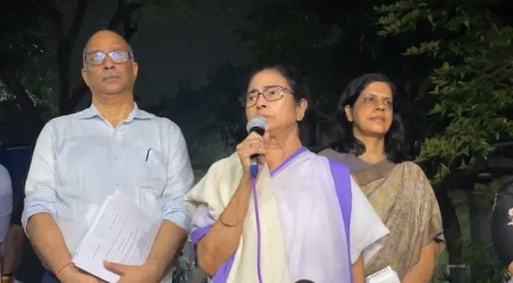 RG Kar Case Mamata Banerjee announces kp commissioner vinnet Goyel has been removed gnr 