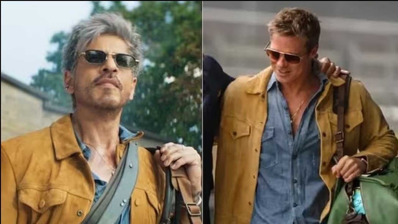 A costume worn by Shah Rukh Khan in King seemed a little too familiar to Brad Pitt in F1