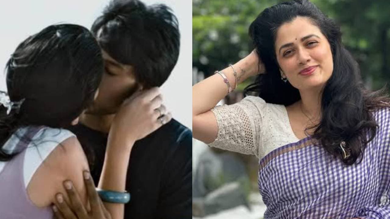Girija Oak opens up how a kissing scene is shot