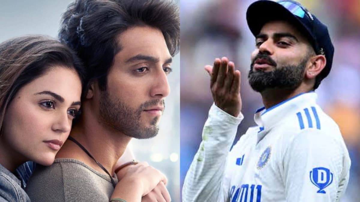 Bollywood actor Ahaan Panday on paying tribute to Virat Kohli in Saiyaara 