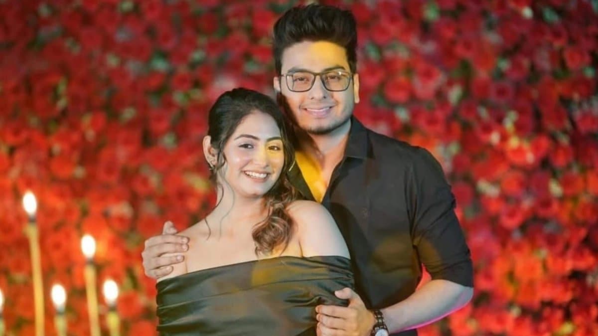 Tiyasha Lepcha shared a adorable picture with her pet dog on social media 