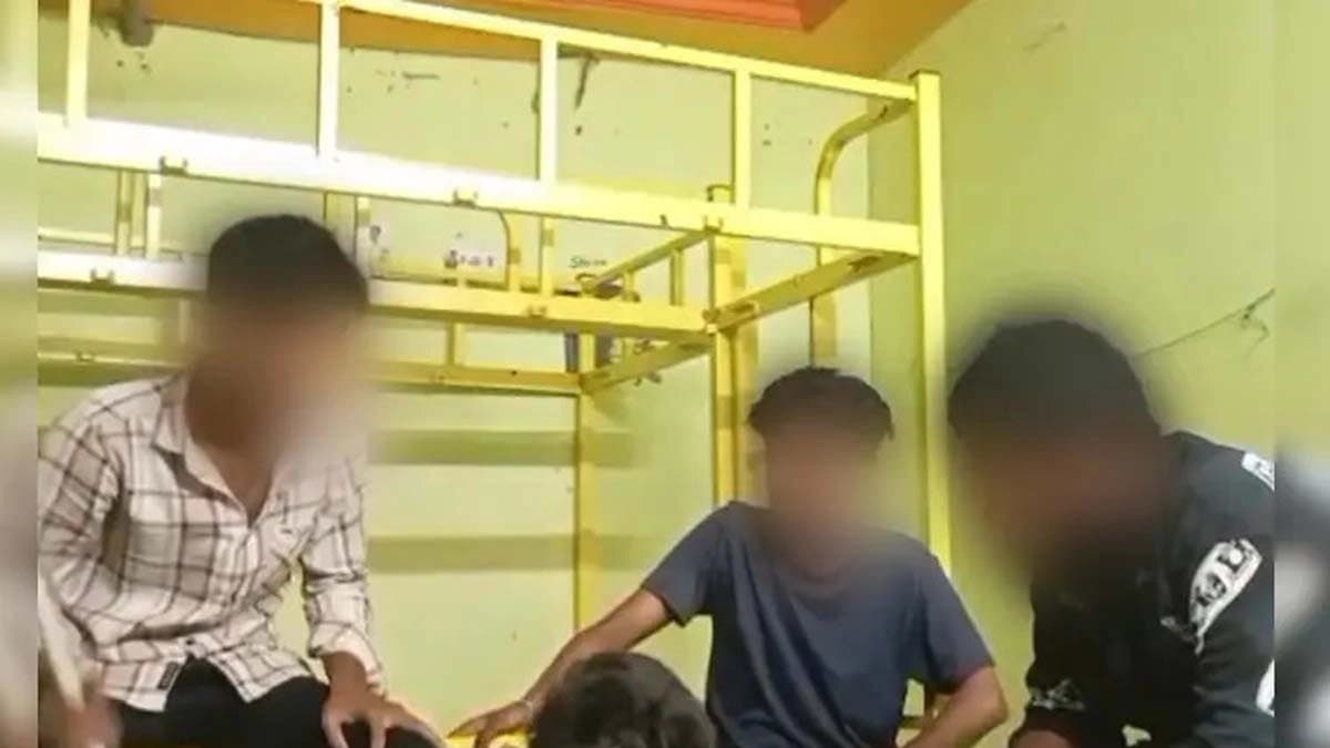 Viral video of first year student beaten electrocuted in government college in Andhra Pradesh