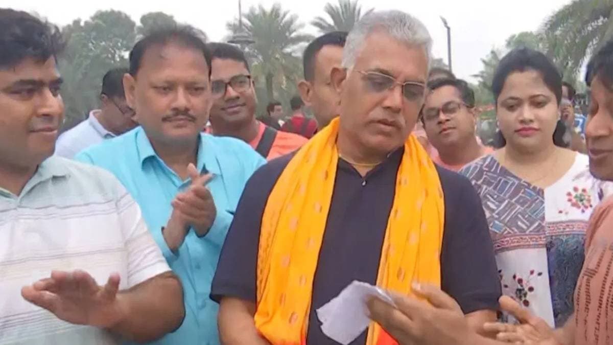 Dilip Ghosh Morning Walk reaction On his wedding