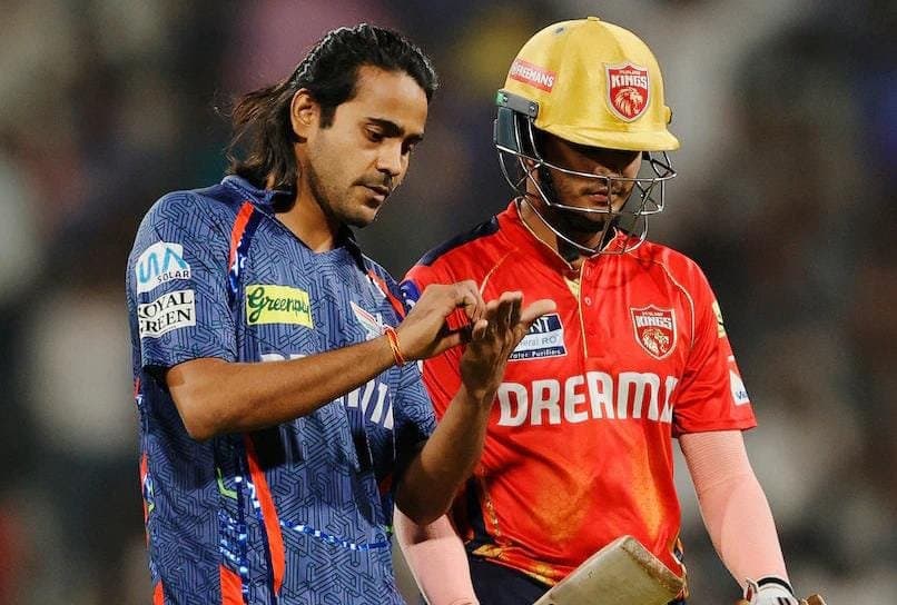 BCCI reprimands Lucknow spinner Digvesh Rathi for Priyansh Arya send off