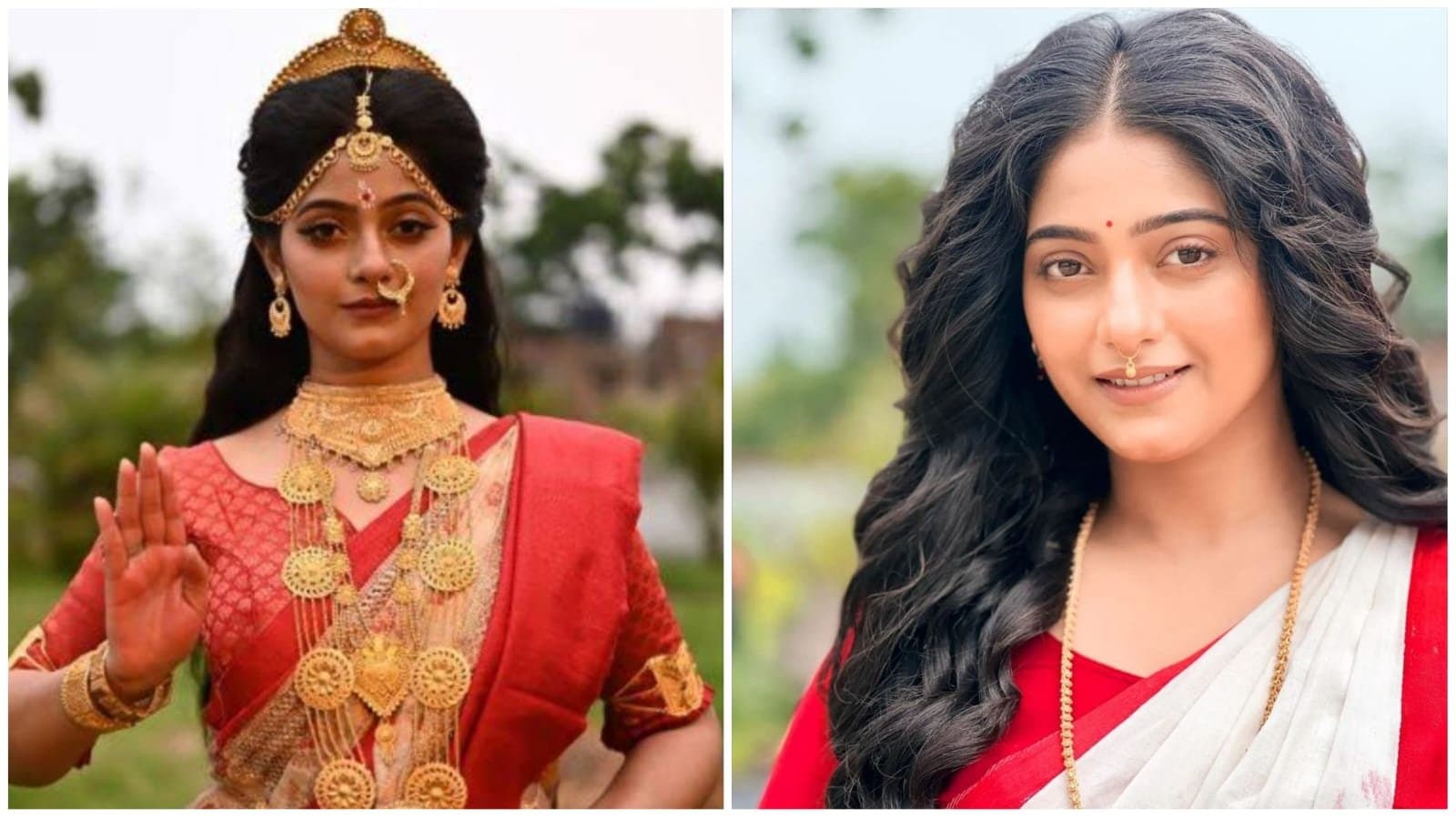 actress dipanwita rakshit is emotional about last day shooting of mongolmoyi maa sitala ent