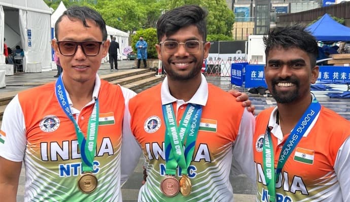 Dhiraj Bommadevara, Ankita Bhakat Shine As Indian Archers Secure Direct Quarter Final berth spt