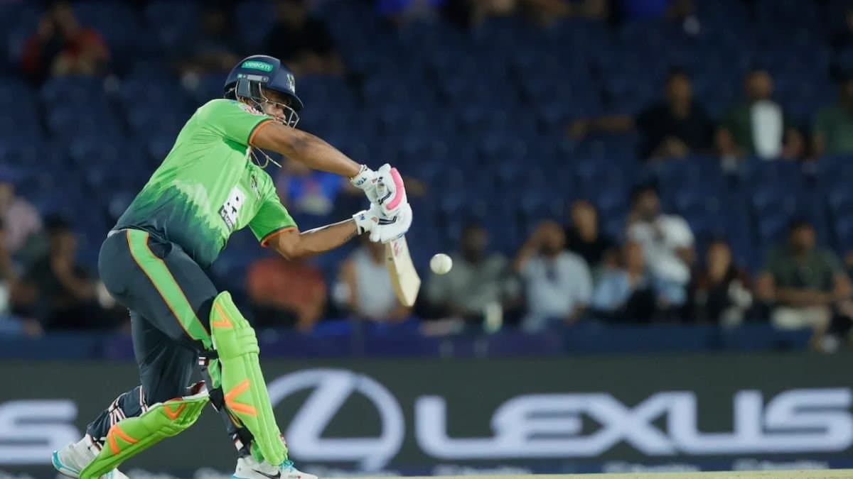 Shimron Hetmyer hit six in last ball and secures Seattle Orcas thrilling victory  over Mumbai Indians New York in Major League Cricket 