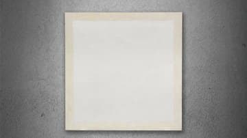 Blank Canvas Could Fetch Crores At An Auction In Germany gnr 