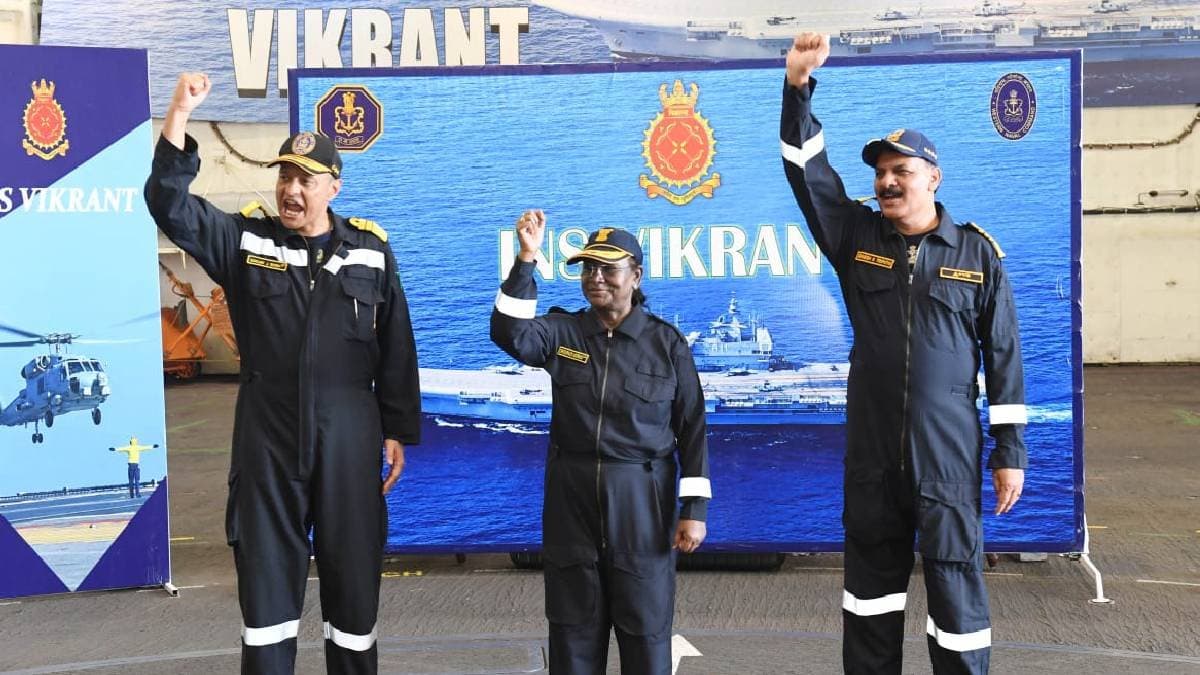 গোয়াতে রাষ্ট্রপতি, যোগদান করলেন নৌবাহিনী 'ডে অ্যাট সি ' অনুষ্ঠানে