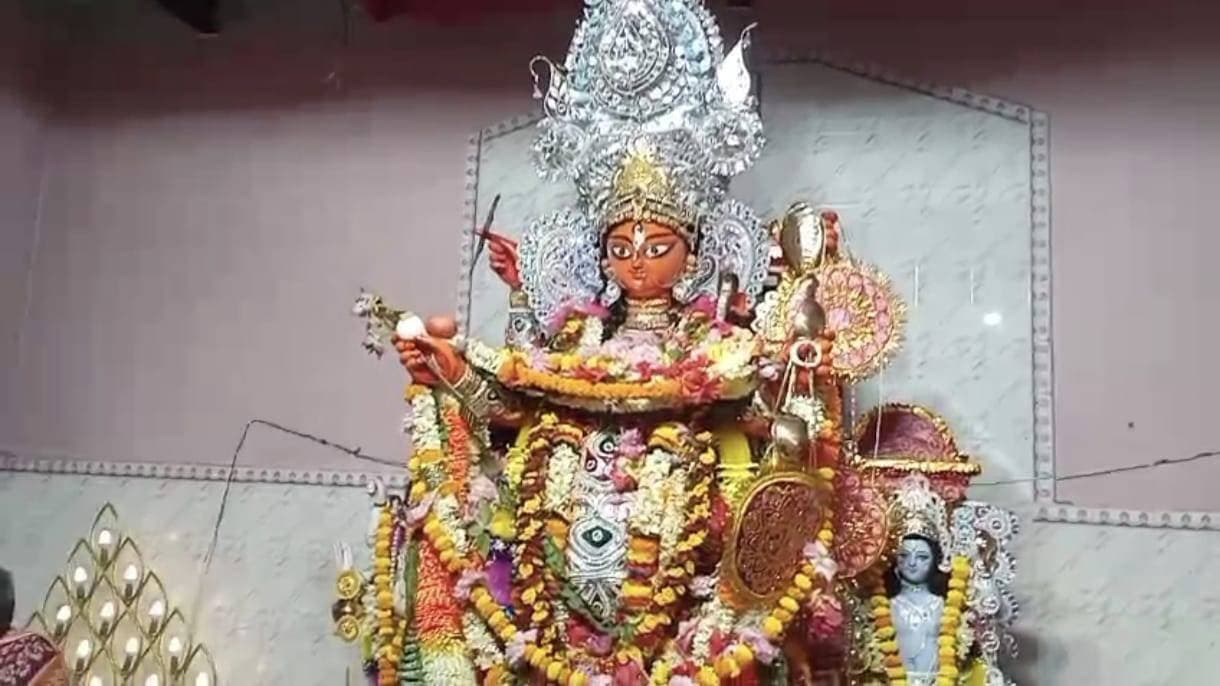 Hooghly Jagadhatri Puja 2025 Bindhyabasini Puja in Guptipara