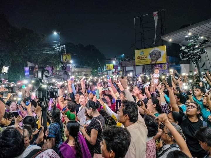 Reclaim the night starts in kolkata gnr 