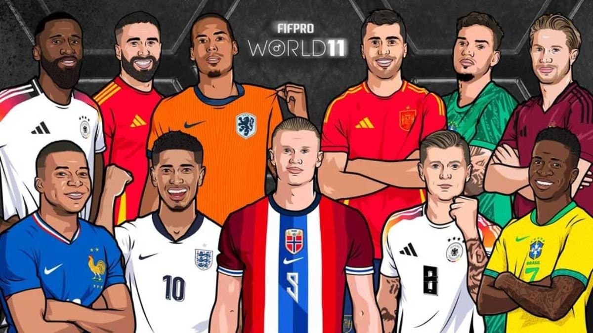  No Lionel Messi in the dream team of FIFPro spt 