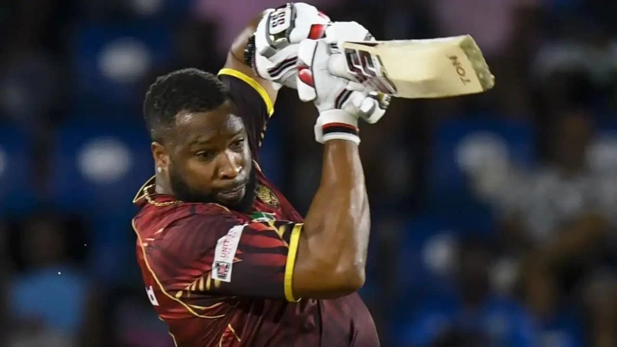 Legendary West Indies all rounder Kieron Pollard played scintillating innings in CPL 