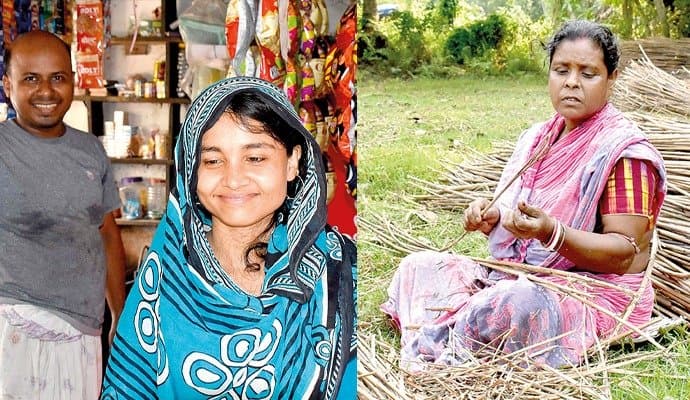 স্বামীর দোকানে টাকা দেন সুফিয়া বেগম 