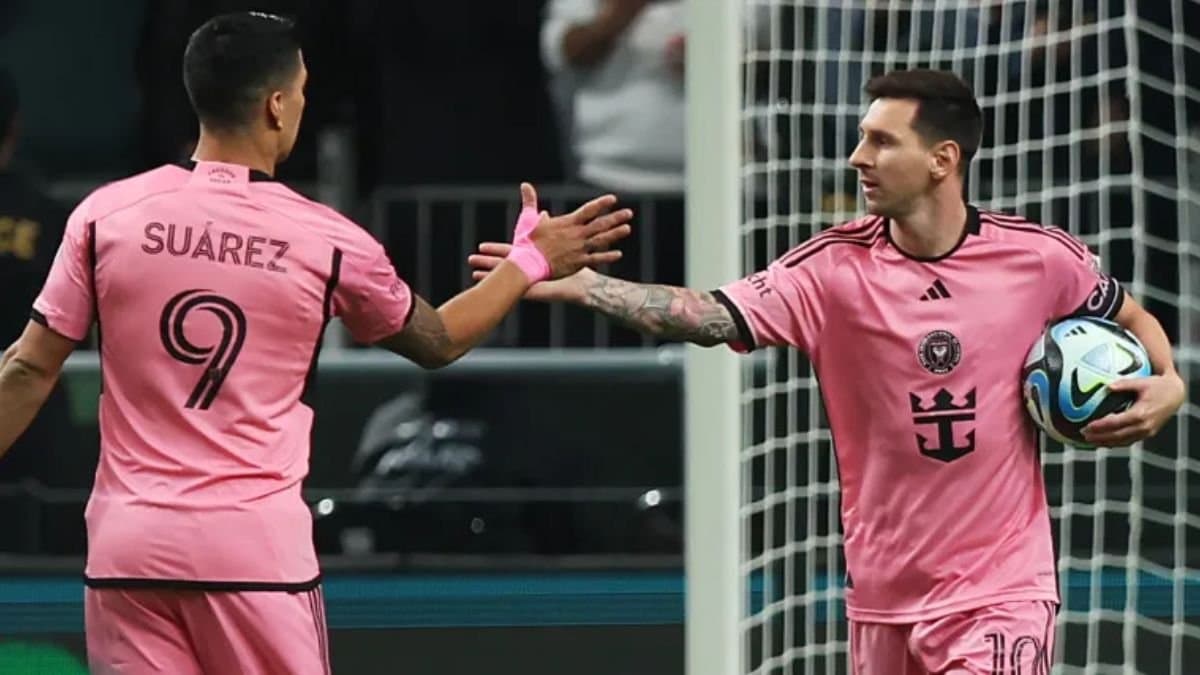 Inter Miami duo Lionel Messi and Luis Suarez launch a new club spt