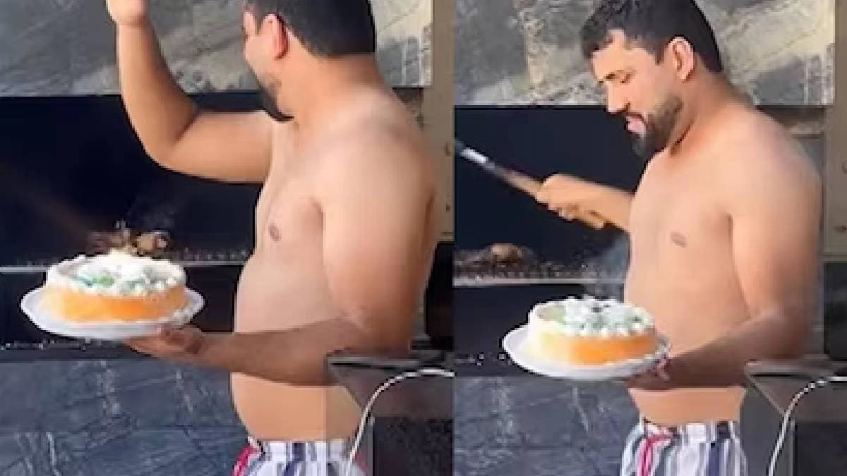 Birthday Prank Goes Wrong As Cake Explodes Mid-Celebration