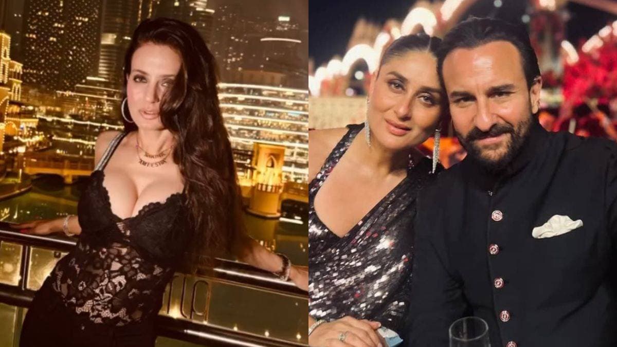 Ameesha patel reveals Saif ali khan once went to LA just to spend valentine s day with kareena kapoor khan ENT