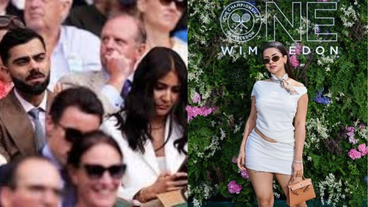Avneet Kaur was at the Wimbledon centre court at the same time as Virat Kohli and Anushka Sharma
