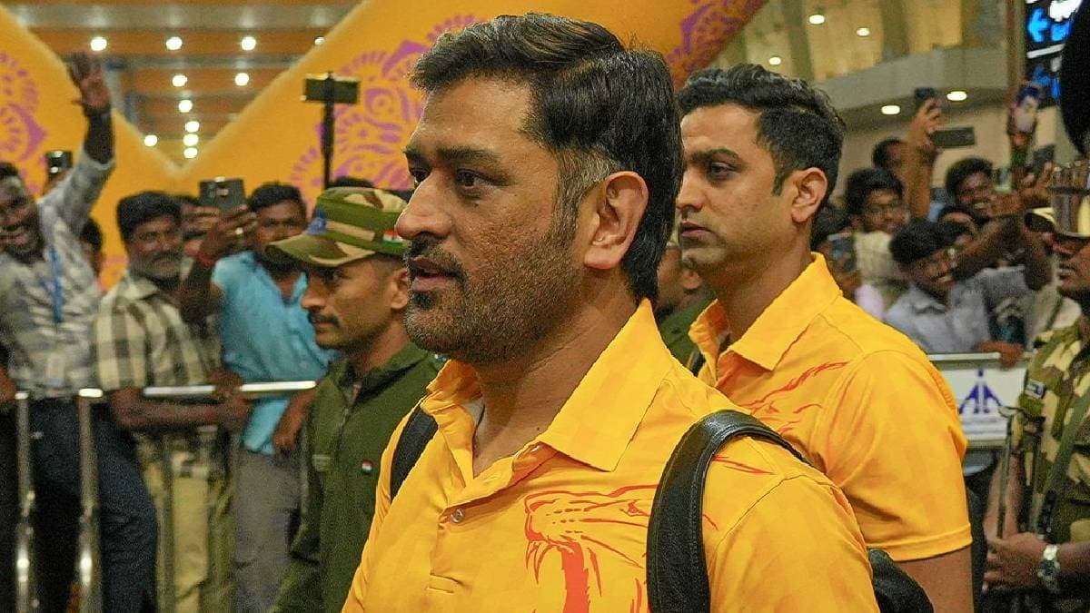 MS Dhoni captain CSK in IPL 2025 clash against Delhi Capitals