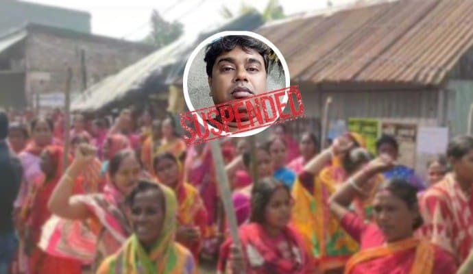 TMC: সন্দেশখালি কাণ্ডে ৬ বছরের জন্য সাসপেন্ড উত্তম সর্দার