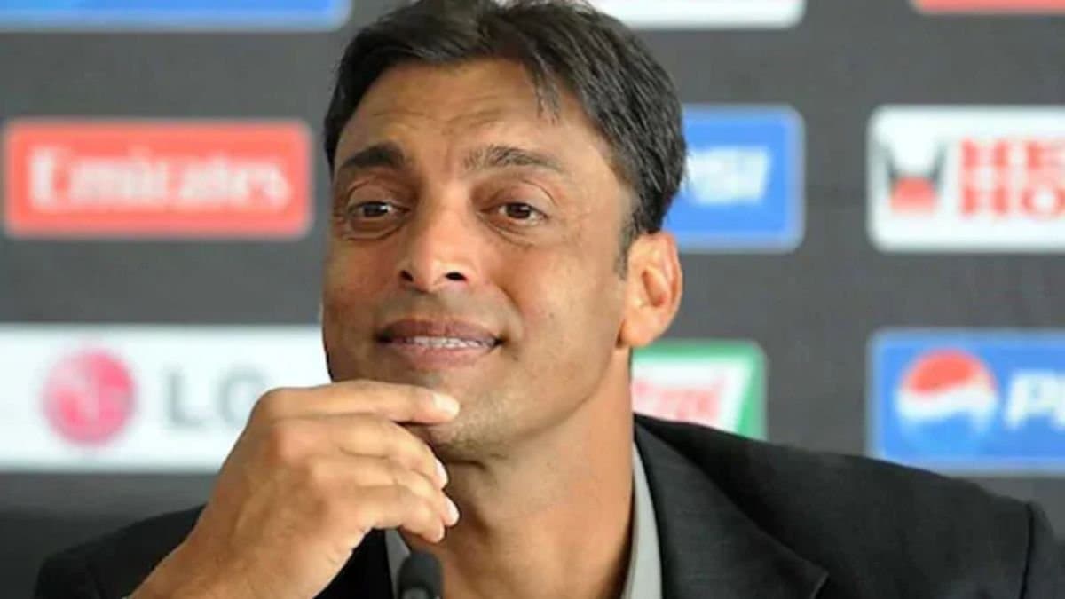 India vs Pakistan Champions Trophy 2025: Former Pakistan star pacer Shoaib Akhtar meets the rising star of India Abhishek Sharma in Dubai spt 