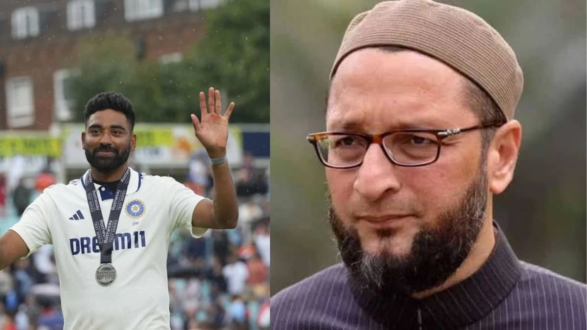 Asaduddin Owaisi praised Mohammed Siraj in pure Hyderabadi style