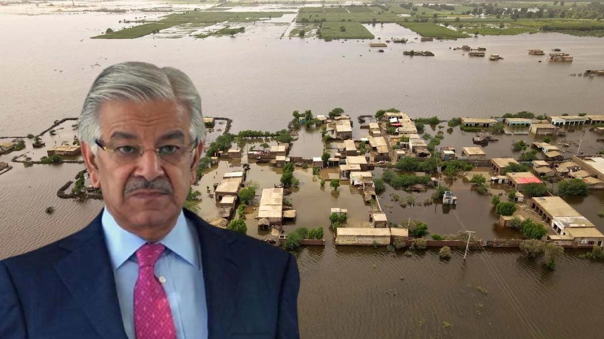 Bizarre solution to tackle flood situation by Pakistan defence minister Khawaja Asif 