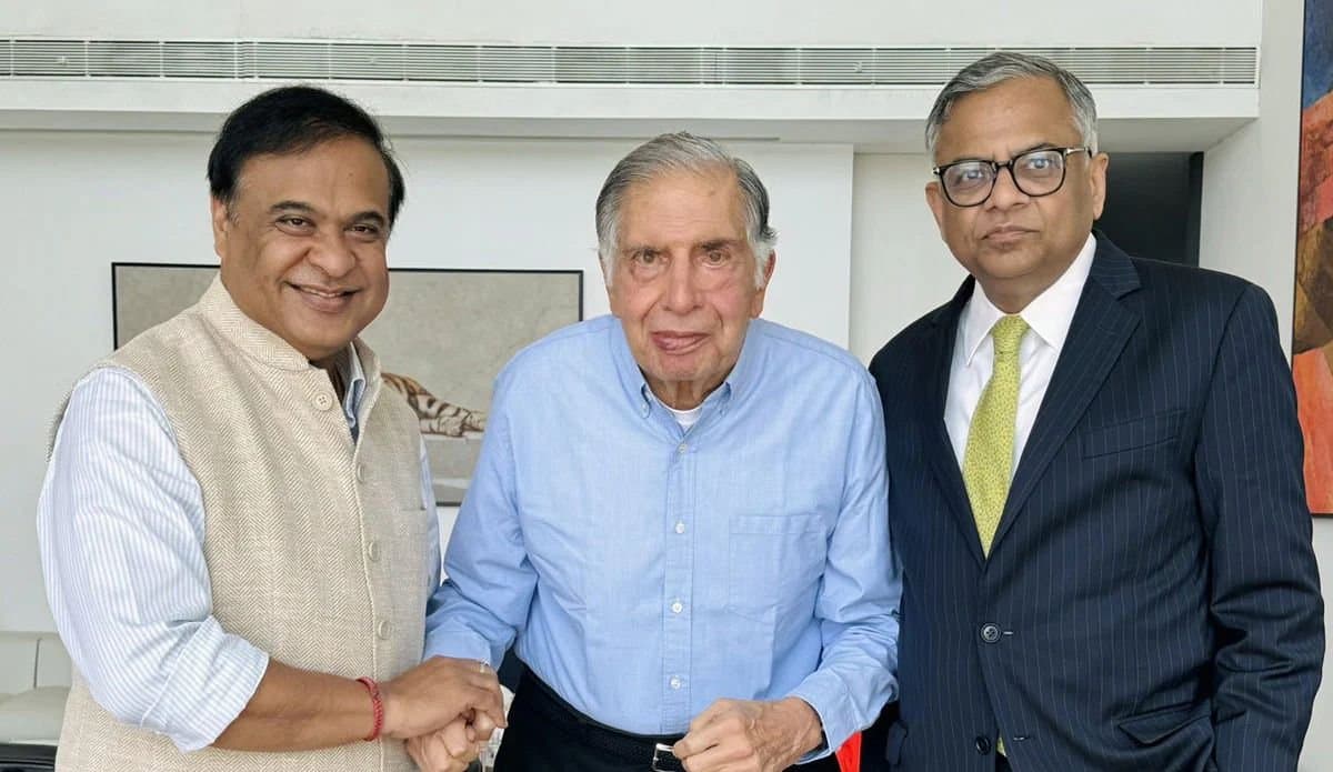 RATAN TATA: অসমে বিনিয়োগের জন্য শিল্পপতি রতন টাটাকে ধন্যবাদ দিলেন মুখ্যমন্ত্রী হিমন্ত বিশ্ব শর্মা