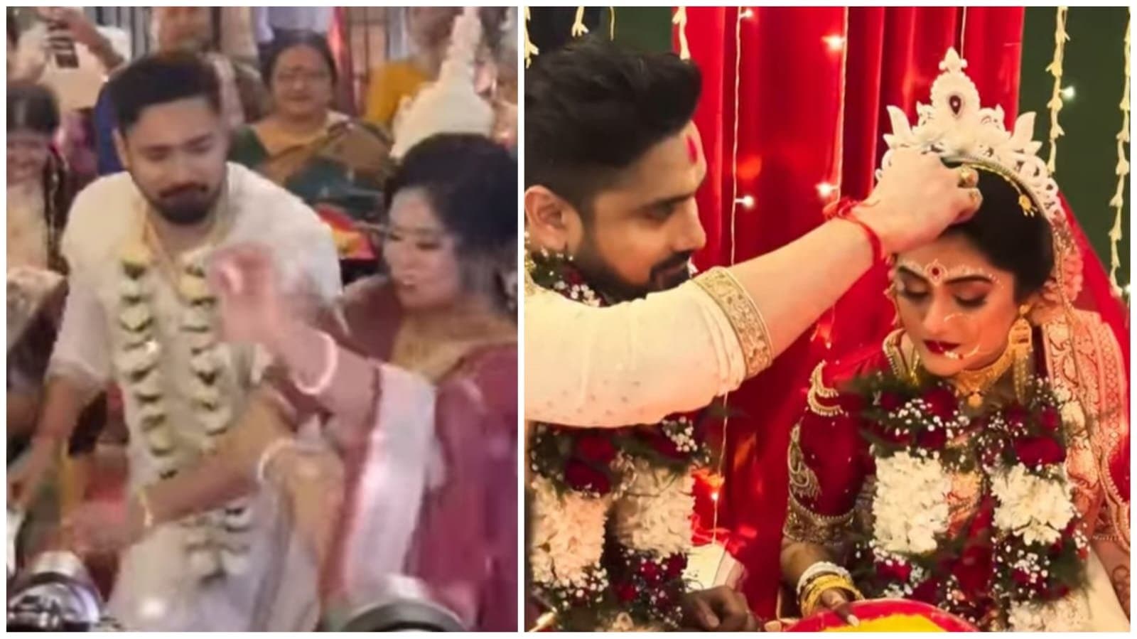     tollywood actor rubel das and sweta bhattacharya are married the wedding picture is viral now ent