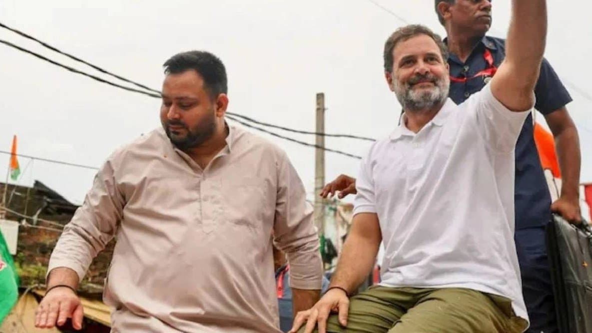 Rahul Gandhi and Tejaswi Yadav to hold rally together 